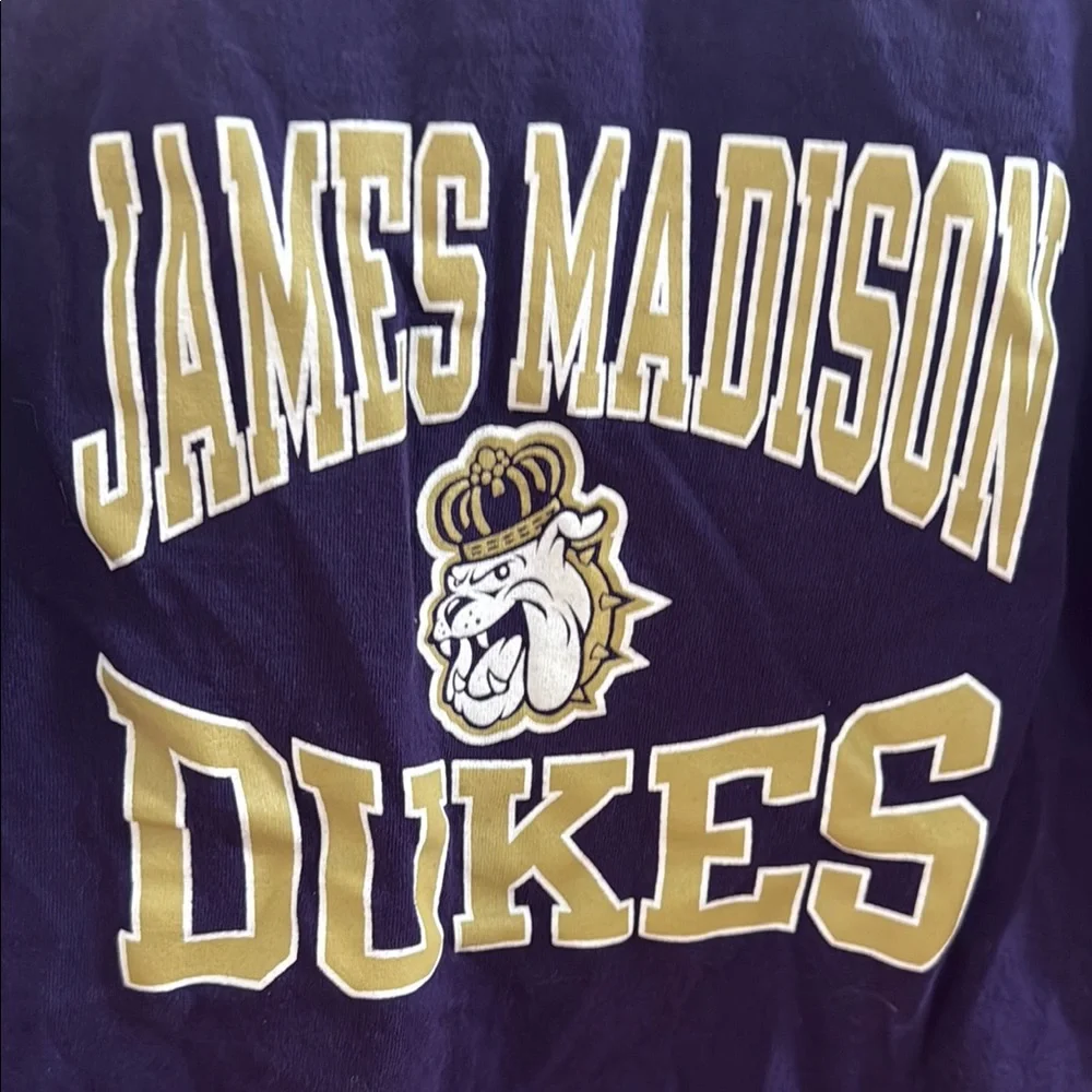 Champion Kids Purple James Madison Dukes T-Shirt - Picture 2 of 4